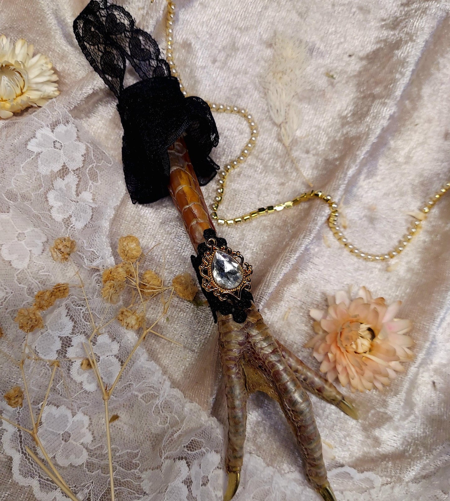Fancy Chicken or Duck Feet, Protection Charm