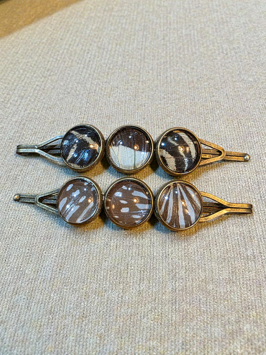 Real Butterfly Wing Hair Clips (Set of two) #5