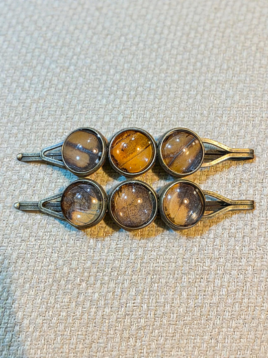 Real Butterfly Wing Hair Clips (Set of two) #3