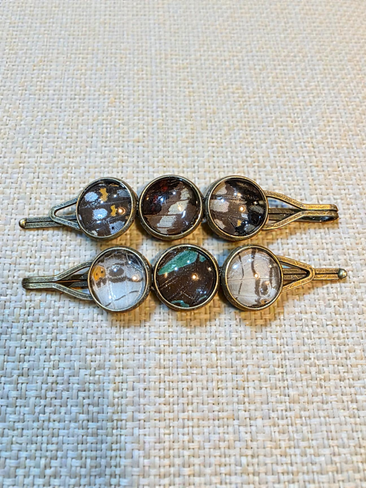 Real Butterfly Wing Hair Clips (Set of two) #8